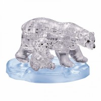3D-головоломка "Два белых медведя" Медведь Калуга