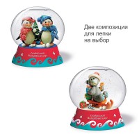 Волшебный шар "Пингвины", большой набор для творчества Медведь Калуга