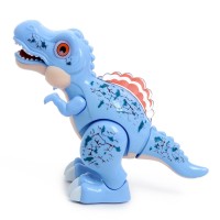 Динозавр "Вилли", свет и звук, работает от батареек, цвет синий   6918434 Медведь Калуга