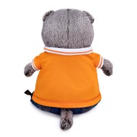 Мягкая игрушка "Басик в джинсах и футболке поло", 25 см Ks25-214 9300710 Медведь Калуга