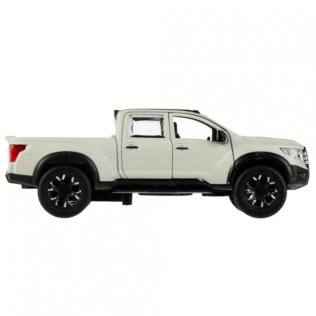 Купить 337464 Машина металл NISSAN TITAN МАТОВЫЙ 12,5 см, двери, багаж,  инерц, серый, кор. Технопарк в кор. - Медведь Калуга