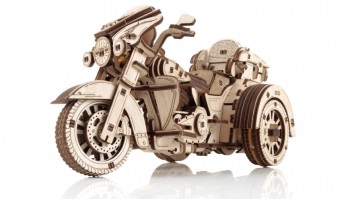 Сборная модель из дерева EWA Мотоцикл Трайк Медведь Калуга