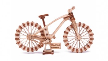 3D-пазл из дерева Wood Trick Вудик Мини велосипед Медведь Калуга