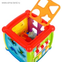 ZABIAKA Развивающая игрушка "Умный кубик",SL-02975  световые и звуковые эффекты   4484165 4484165 Медведь Калуга
