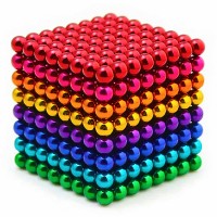Магнитный куб Magnetic Cube, цветной, 512 шариков, 3мм Медведь Калуга