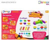 ЭВРИКИ Kids Игровой набор "Юный кондитер", масса для лепки  4 цвета,  № SL-01233 Медведь Калуга