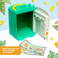 ZABIAKA Дино-сейф SL-06178 звук, цвет зелёный   9591743 Медведь Калуга