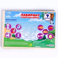 Лабиринт "Животные фермы" 9594417 Медведь Калуга