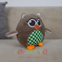 Мягкая игрушка Сова MM602522903BR Медведь Калуга