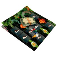 361339 Чей хвост? Настольная игра-ходилка квадрат.40 карточек. 250х250х55 мм. Умные игры в кор.10шт Медведь Калуга