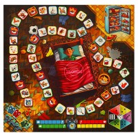 359291 Не будите папочку! Настольная игра-ходилка квадрат.40 карточек. 250х250х55 мм. Умные игры в к Медведь Калуга