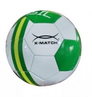 Мяч футбольный X-Match "Бразилия", 1 слой PVC 1,6 мм. 300 г., размер 5 Медведь Калуга
