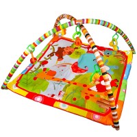 284389 Детский игровой коврик забавный лисенок с игрушками на подвеске в пак. Умка в кор.18шт Медведь Калуга