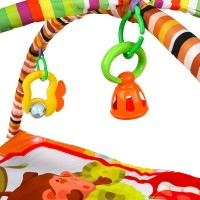 284389 Детский игровой коврик забавный лисенок с игрушками на подвеске в пак. Умка в кор.18шт Медведь Калуга