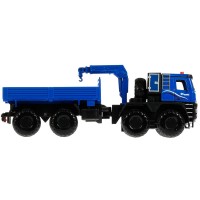 338048 Машина металл KAMAZ АРКТИЧЕСКИЙ ВЕЗДЕХОД 19 см, двери, дет, кор. Технопарк в кор.2*32шт Медведь Калуга
