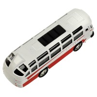 369112 Машина металл АВТОБУС длина 14,5 см, двери, инерц, красный, кор. Технопарк в кор.2*36шт Медведь Калуга