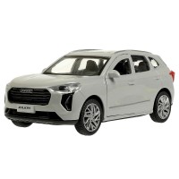 373404 Машина металл haval jolion 12 см, двери, багаж, серебр, кор. Технопарк в кор.2*36шт Медведь Калуга