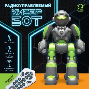 IQ BOT Робот радиоуправляемый "Кибер Бот" SL-07054B цвет серый, звук, свет   10320781 Медведь Калуга