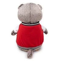 Кот Басик в клубной куртке 25см Медведь Калуга