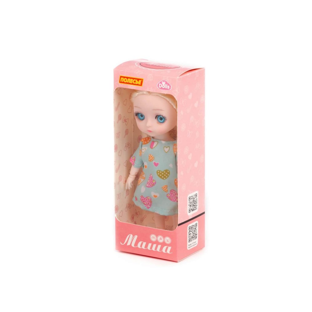 Кукла "Маша" (16 см) в платье Медведь Калуга