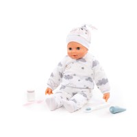 Пупс мягконабивной "Нежный" (46 см) + набор с аксессуарами (4 элемента) (в коробке) Медведь Калуга