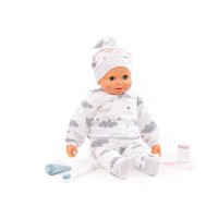 Пупс мягконабивной "Нежный" (46 см) + набор с аксессуарами (4 элемента) (в коробке) Медведь Калуга