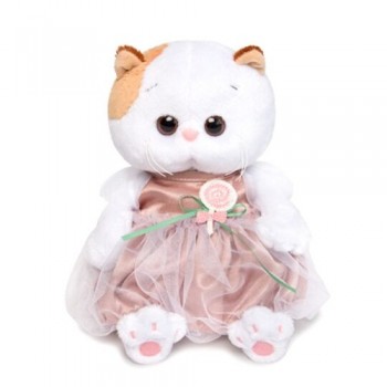 Кошка Ли-Ли BABY в платье с леденцом 18 см Медведь Калуга