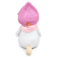 Кошка Ли-Ли в шапке с бантом и шарфе Медведь Калуга