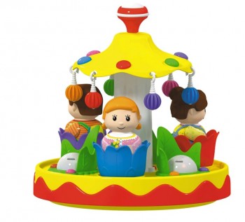 Юла-карусель "Романтика" (в п/пакете) Медведь Калуга