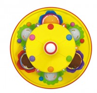 Юла-карусель "Романтика" (в п/пакете) Медведь Калуга