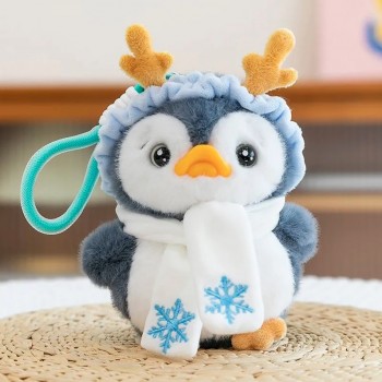 Мягкая игрушка Пингвин брелок XJ801530505GR Медведь Калуга