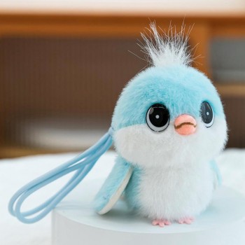 Мягкая игрушка Воробей брелок DE801230801LB Медведь Калуга