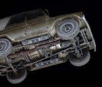 Советский военный внедорожник УАЗ-469 Медведь Калуга