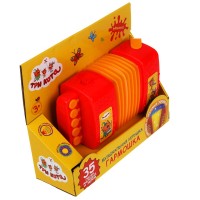 Музыкальная игрушка «Три кота. Гармошка» (35 песен, мелодий, звуков) Медведь Калуга