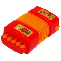 Музыкальная игрушка «Три кота. Гармошка» (35 песен, мелодий, звуков) Медведь Калуга