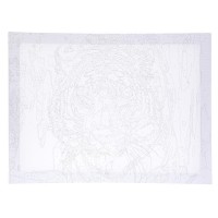 382688 Картина по номерам 30х40 см тигр в снегу МУЛЬТИ АРТ в кор.24шт Медведь Калуга