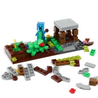 Конструктор мой мир, 160 дет. Медведь Калуга