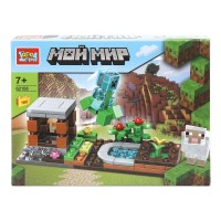 Конструктор мой мир, 160 дет. Медведь Калуга