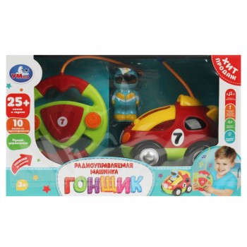 Музыкальная радиоуправляемая машинка «Гонщик» (35+ песен, стихов и загадок) Медведь Калуга