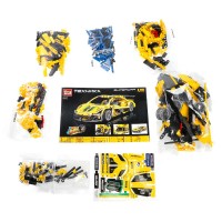 387690 Конструктор СУПЕРКАР (инерция) , 472 дет. Город мастеров в кор.2*9шт Медведь Калуга