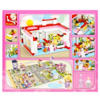 Конструктор «Супермаркет» с фигурками, 289дет. Медведь Калуга