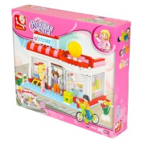 Конструктор «Супермаркет» с фигурками, 289дет. Медведь Калуга