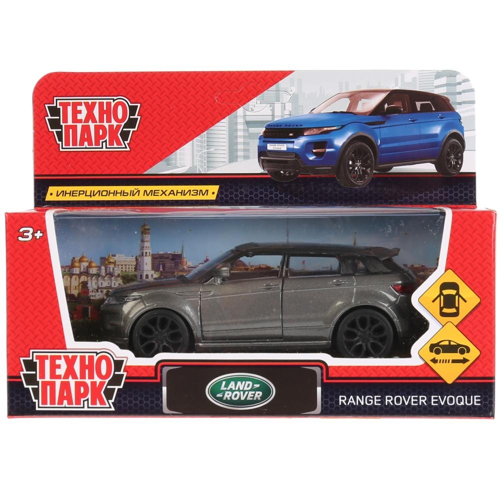 Машина металл LAND ROVER RANGE ROVER EVOQUE 12,5 см Медведь Калуга