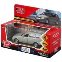 Металлическая модель «Lada 2171 Priora» 12 см Медведь Калуга