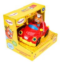 380107 Кабриолет 18 см, на ру катапульта Три Кота в кор. Умка в кор.2*24шт Медведь Калуга