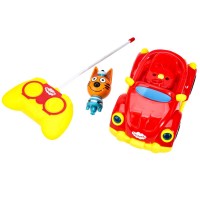 380107 Кабриолет 18 см, на ру катапульта Три Кота в кор. Умка в кор.2*24шт Медведь Калуга