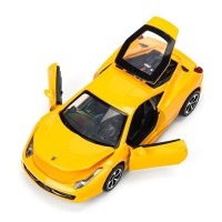 Металлическая модель «Ferrari 458 Italia» 14 см Медведь Калуга