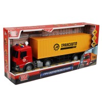 Модель пластик свет-звук грузоперевозчик 38 см Медведь Калуга