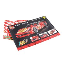 385820 Конструктор СУПЕРКАР (инерция) , 471 дет. Город мастеров в кор.2*9шт Медведь Калуга