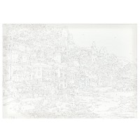 Картина по номерам 30х40 см побережье Медведь Калуга